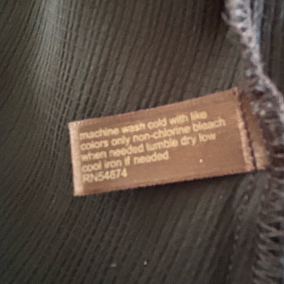 The Limited Black Sheer Long Sleeve Button Down Tie Top Blouse Shirt. Size Small - Picture 9 of 9